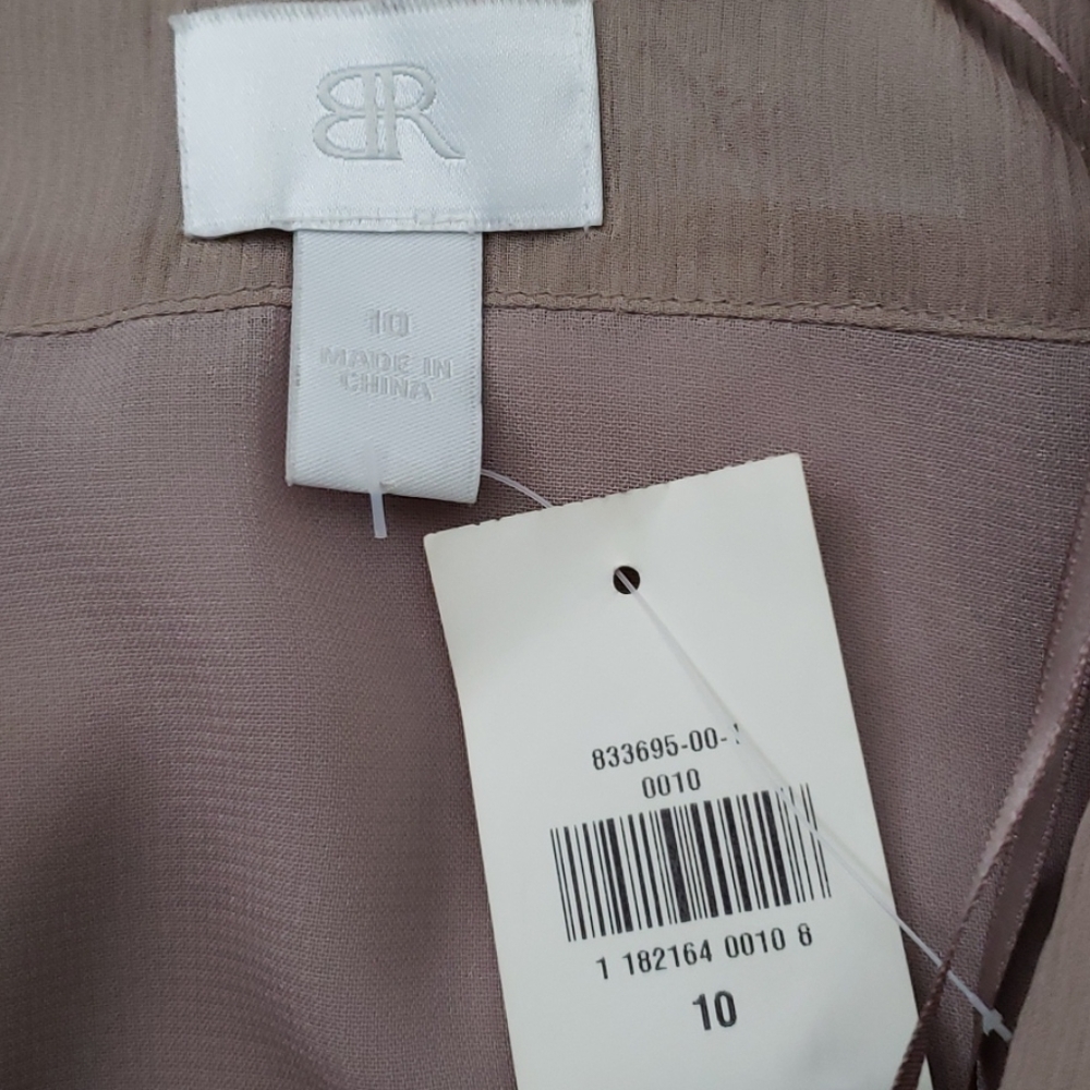 NWT Banana Republic Monogram one shoulder size 10 - Picture 3 of 7